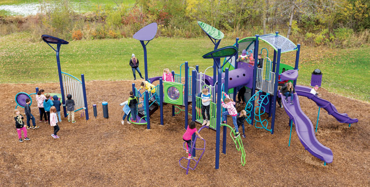 BCI Burke Nucleus commercial playground equipment
